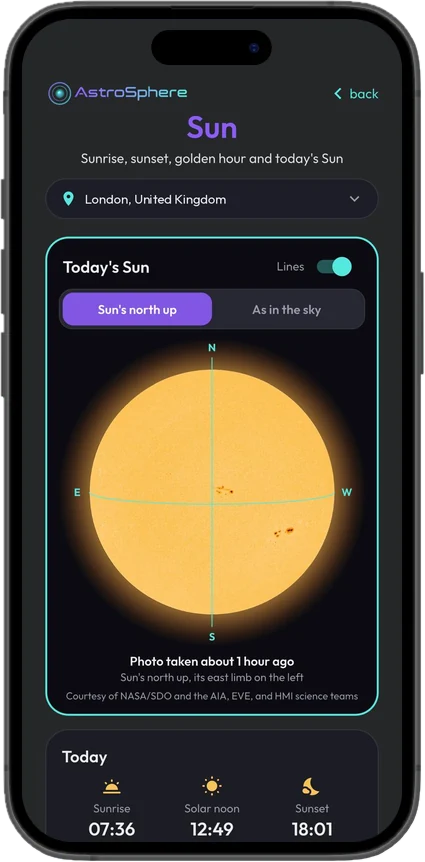 Today’s photo of the Sun from NASA’s Solar Dynamics Observatory